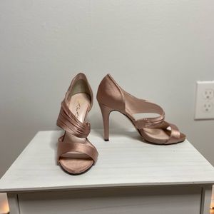 Satin 4” heels